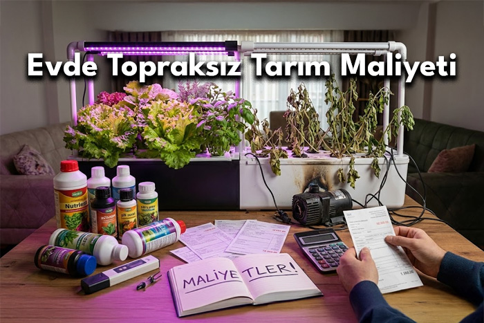 Evde Topraksız Tarım Maliyeti