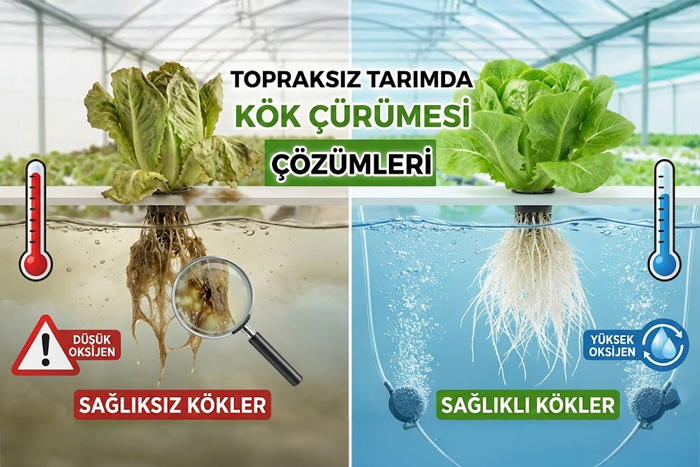 Topraksız Tarımda Kök Çürümesi Çözümleri