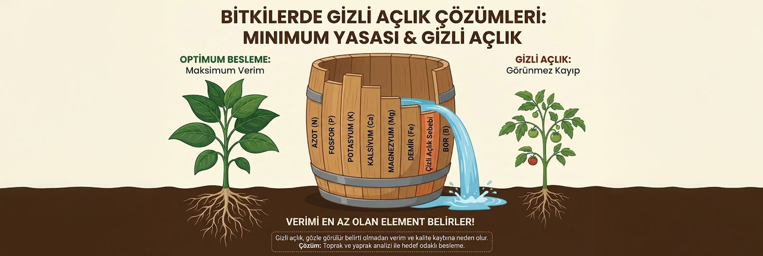 Bitkilerde Gizli Açlık ve Minimum Yasası