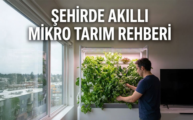 Şehirde Akıllı Mikro Tarım Rehberi